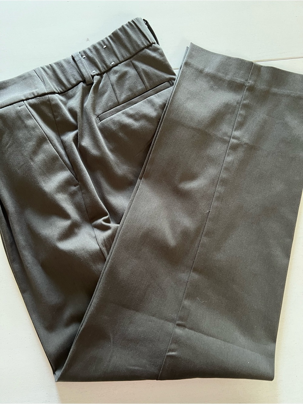 Talbots Women’s Bristol Pants Dark Olive Sz 6 Straight Leg